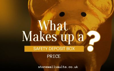 What makes up a safety deposit box price?