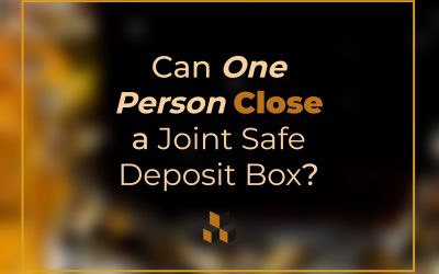 Can One Person Close a Joint Safe Deposit Box?