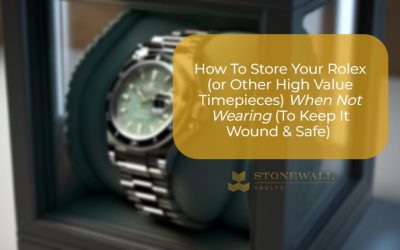 How To Store Your Rolex or Other High-Value Timepieces When Not Wearing (To Keep It Wound & Safe) 