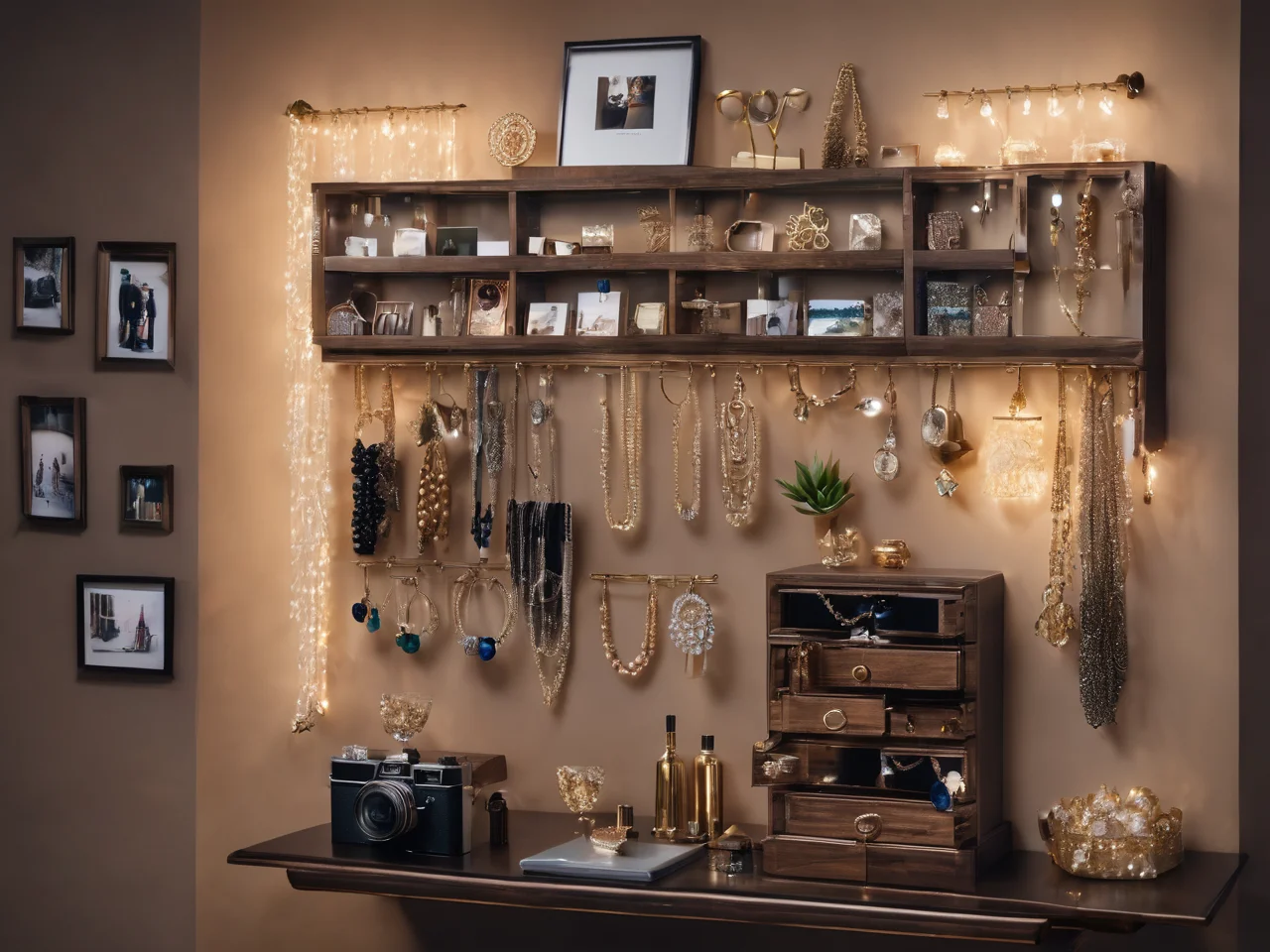 Upgraded Wall-Mounted Organizers #3 jewellery storage idea